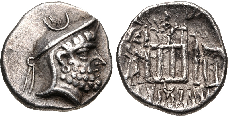 Coin of Persian King Darius